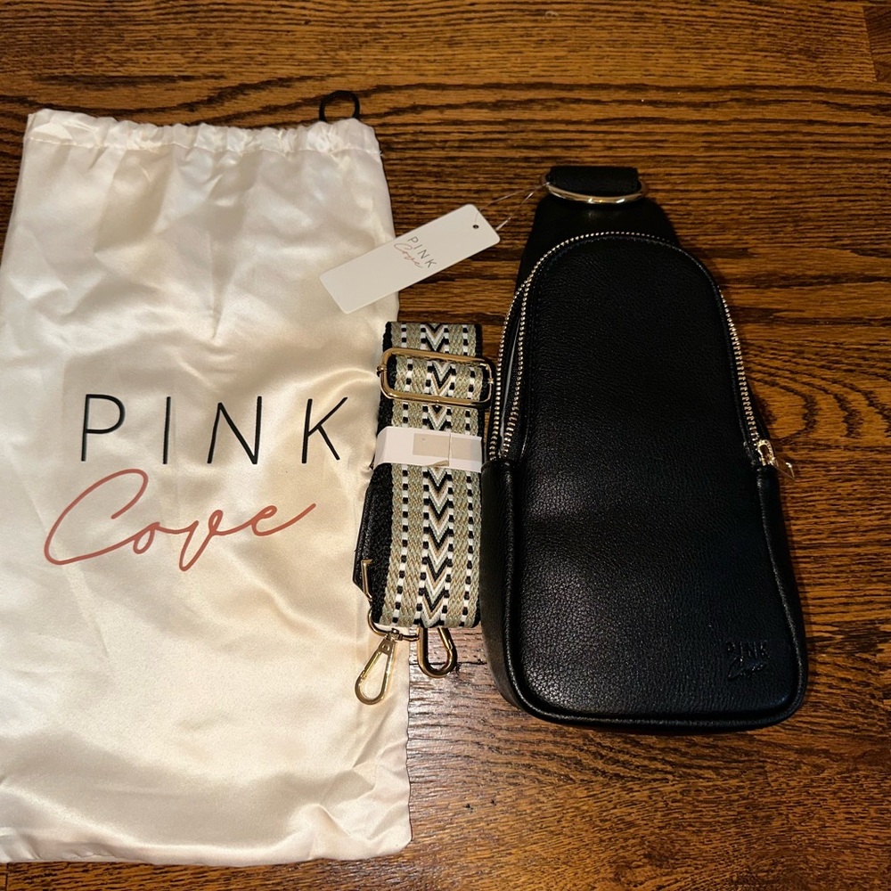 Pink cove NIKKI SLING - EBONY *new*